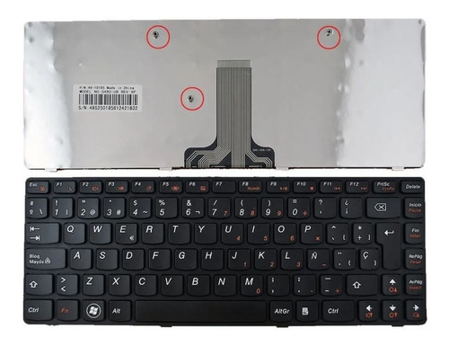 Teclado Lenovo G480 G485 B480 Z380 Z385 Z480 Negro/ Esp