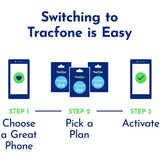 Tracfone Carrier-locked Alcatel Myflip 4g Prepaid Flip Phone