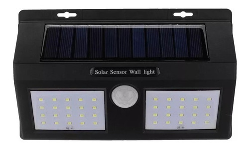 Lámpara Solar 40 Leds Sensor Movimiento Exterior Waterproof