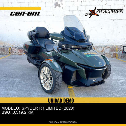 Can-am Spyder Rt Limited Financiamiento Disponible