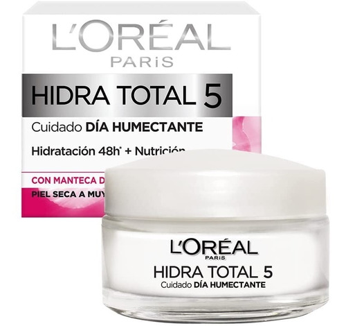 Crema Humectante Día L'oréal Paris Hidra Total 5 50 Ml