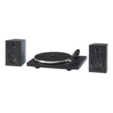 Tocadiscos Bluetooth Con Parlantes Crosley T150c-bk