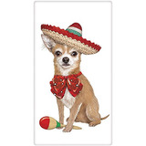 Mary Lake-thompson Chihuahua Sombrero Algodón Harina Saco To