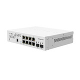 Switch Mikrotik 8 10gbps Puertos Gigabit + 2 Puertos Sfp+