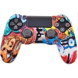 Capinha Controle Ps4 Silicone Protetora Capa Antiderrapante