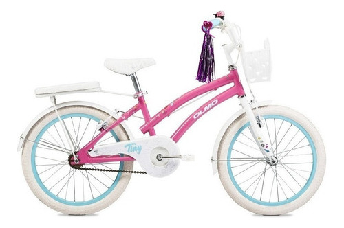 Bicicleta Infantil Olmo Infantiles Tiny R20 Rosa  