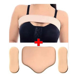 Placa Abdominal Lateral Flexível+ Faixa De Peito Poscirurgia