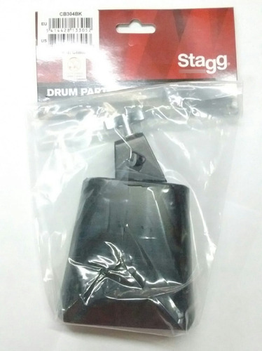 Stagg Cb304bk Cencerro / Cowbell Medida 4 1/2'' Edenlp