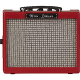 Amplificador De Guitarra Eléctrica Mini Deluxe, Rojo