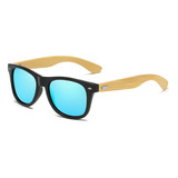 Gafas De Sol Quisviker Bamboo Polarizadas Uv400 Hombre Mujer