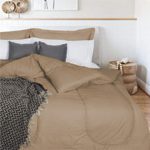 Acolchado Edredon Tusor Soft Queen Size 240 X 250 Cm Fabrica