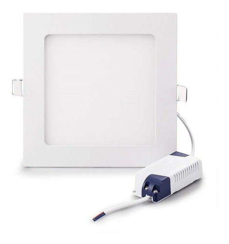 Foco Led Panel Embutido 24w, Luz Blanca Cuadrada - C76469