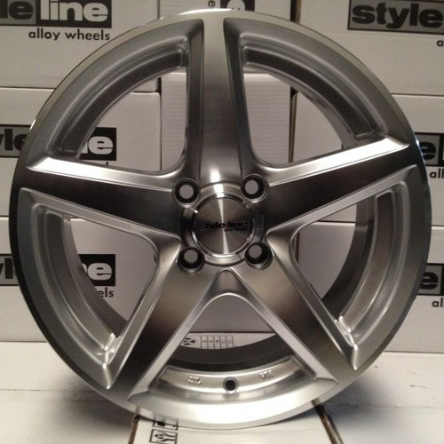 Kit X 4 Llantas Deportivas Styleline 244 R14 (4x100) Vw Onix Renault