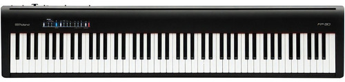 Piano Digital Roland Fp30 Bk 88 Teclas + Pedal Dp-2 + Nf-e Bivolt