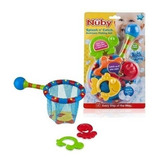 Juego De Agua Para La Bañera Bebe Nuby Red Para Pescar