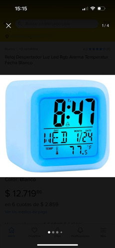 Reloj Cubo Digital Led