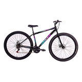 Bicicleta Axw Aço Aro 29 Freios Disco 21 Velocidade Degrade