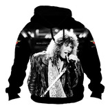 Buzo O Campera Con Capucha Zt Bczt-0647- Bon Jovi 1