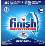 Detergente Para Lavavajillas Finish Powerball Deep Clean Con 94 Tabletas