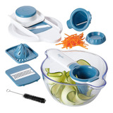 Colección 5-en-1 Mandolina & Spiralizer Set, Twilight Teal -