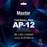 Pad Térmico Maxtor Ap-12 85x45x 3.0mm Conductividad 14.8w/mk Overclock Soft Pad Gpu, Pc, Notebook, Placa De Video
