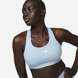 Sujetador Nike Swoosh Medium Support Mujer Azul