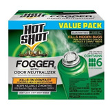 Hot Shot Fogger Mata Cucarachas E Insectos 340gr (6 Latas)