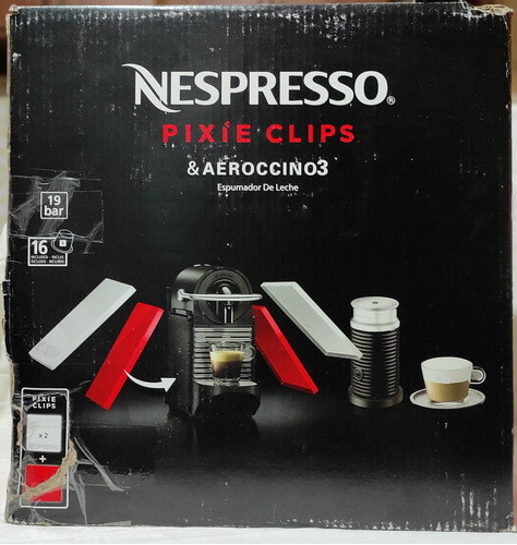 Nespresso Pixie Clips + Aeroccino3