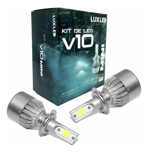 Kit Farol Super Led Branco 6500k 20000l H1 H3 H7 H8 Hb4 Hb3