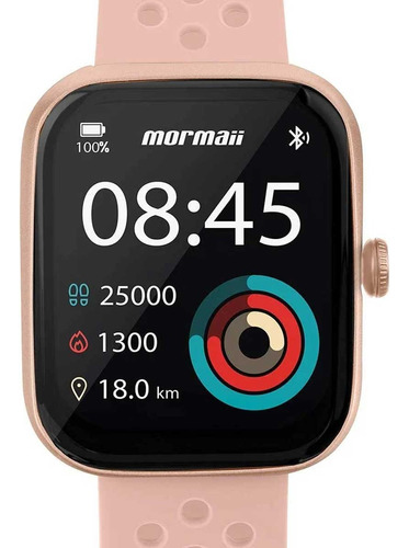 Relógio Smartwatch Mormaii Life Ultra Molifeuaj/8t Rosa 