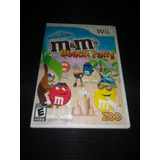 Nintendo Wii Wiiu Video Juego M&m's Beach Party Fisico Origi