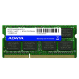 Memoria Ram Adata Premier Ddr3l 4 Gb So-dimm 1600 Mhz