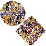 Acalia 100 Pcs Lakers Stickers,50 Kobe Stickers50 James Stic