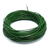 Cable Flexible Automotriz Calibre 18 Verde Rollo 30 Metros