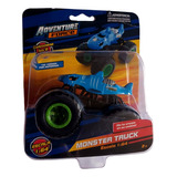 Carro Monster Truck 1:64 - Tiburón - Adventure Force