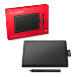 Wacom Ctl472 Tableta One By Wacom Chica Rojo Con Negro