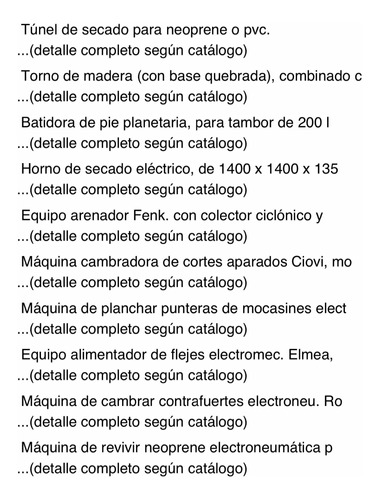 Máquinas Calzado Zapato Unidad/block X Cierre Fábrica Envío 