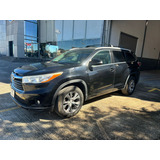 Toyota Highlander Xle 4x2 2015 Negro 