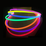 Collar Química Luminoso Neon Fiesta Casamiento X 25 Unidades