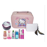 Cosmetiquera Kitty Con Perfume Y Cosméticos Regalo Dama