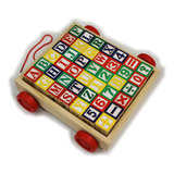 Matty.s Toy Stop 42-piece Classic Wooden Abc / 123 Stack Y B