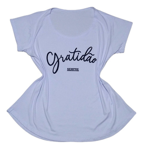 Kit 5 Blusas Femininas Plus Size Camiseta Dia A Dia Atacado