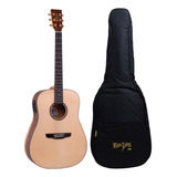 Violão Profissional Rozini Premium Elétrico Folk Bag Rx321