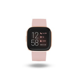 Smartwatch Fitbit Versa 2 Caja De  Aluminio Anodizado Copper Rose Aluminum, Malla  Petal De  Silicona Fb507
