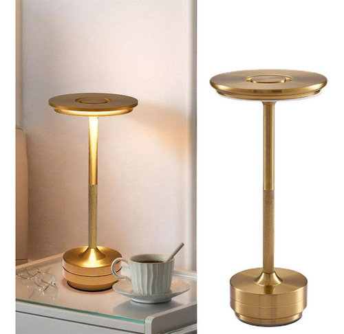 Candelabro De Mesa Inalámbrico Recargable Led Metal-usb