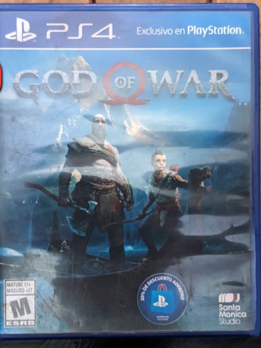 God Of War Gow 4 Ps4 Fisico (usado) Edicion Estándar 