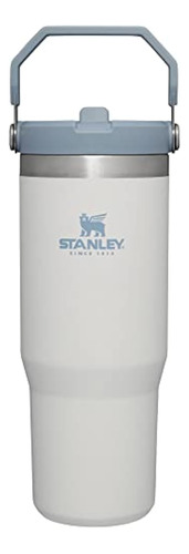 Vaso Con Popote Abatible De 30 Onzas Stanley Iceflow Niebla