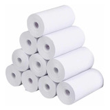 Pack 10 Rollos De Papel Térmico Impresoras 57mm X 25mm G3