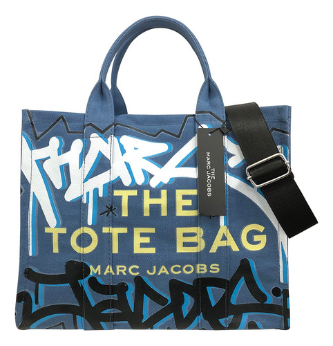 Bolso De Hombro De Lona Con Grafiti Para Mujer The Tote Bag