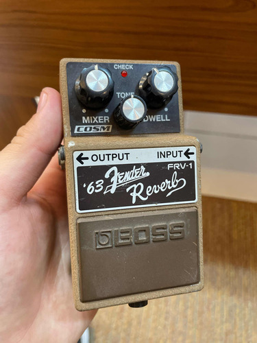 Pedal Fender Boss Reverb 63 Frv-1